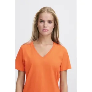 T-shirt com decote em V para mulher Ichi Ihpalmer image-6