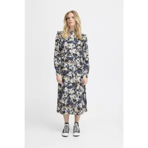 Robe chemise femme Ichi Ganava image-1