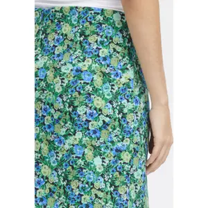 Saia comprida feminina Ichi kate Print SK10 image-6