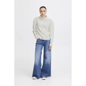 Blusa de manga comprida feminina Ichi Naida image-2