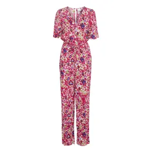 Women's jumpsuit Ichi Marrakech AOP JS4