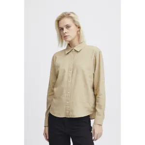 Camisa de mulher Ichi Lino SH2 image-1