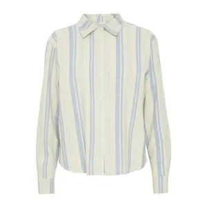 Camisa de mulher Ichi Lino SH2 image-0