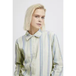 Camisa de mulher Ichi Lino SH2 image-6