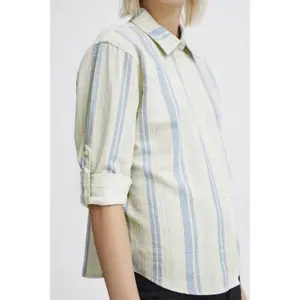 Camisa de mulher Ichi Lino SH2 image-5