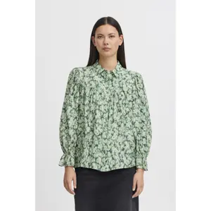 Women's long sleeve blouse Ichi Uniqua image-1