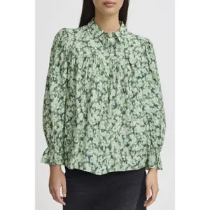 Women's long sleeve blouse Ichi Uniqua image-2