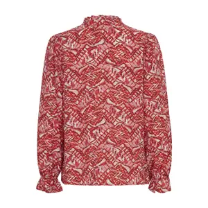 Long sleeve blouse for women Ichi Fazora image-3
