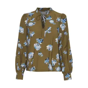 Blusa de manga comprida feminina Ichi Rosiy image-0
