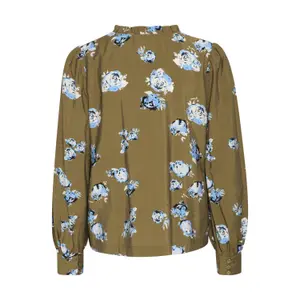Blusa de manga comprida feminina Ichi Rosiy image-3