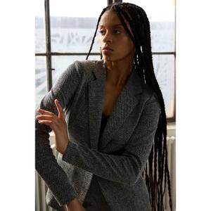 Women's blazer Ichi Ihkate Jacquard Bl4 image-5