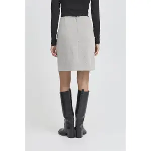 Kurzer Rock für Damen Ichi Kate Jacquard 5 image-5