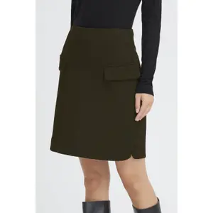 Kurzer Rock für Damen Ichi Kate Jacquard 5 image-4