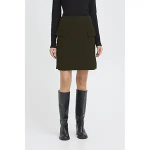 Kurzer Rock für Damen Ichi Kate Jacquard 5 image-5