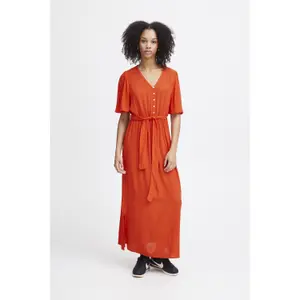 Vestido comprido para mulher Ichi Marrakech DR17 image-1