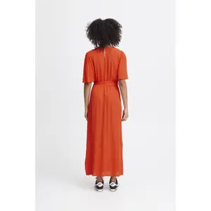 Vestido comprido para mulher Ichi Marrakech DR17 image-3