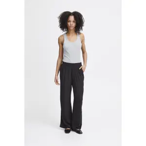 Pantalon palazzo femme Ichi Marrakech SO PA2 image-1