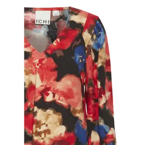 Blusa de manga comprida feminina Ichi Estavo image-5