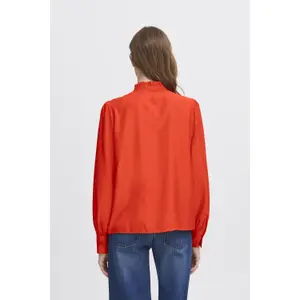 Damenbluse aus Viskose und Polyester Ichi Karlani image-5