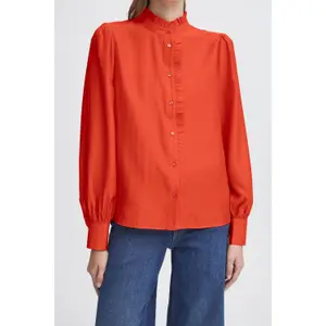 Damenbluse aus Viskose und Polyester Ichi Karlani image-3