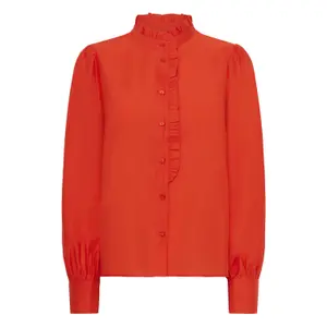 Damenbluse aus Viskose und Polyester Ichi Karlani image-0