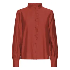 Damenbluse aus Viskose und Polyester Ichi Karlani image-0