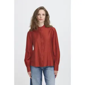 Damenbluse aus Viskose und Polyester Ichi Karlani image-2