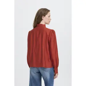 Damenbluse aus Viskose und Polyester Ichi Karlani image-4