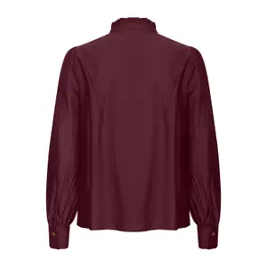 Viscose and polyester blouse for women Ichi Karlani image-1