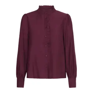Viscose and polyester blouse for women Ichi Karlani image-4