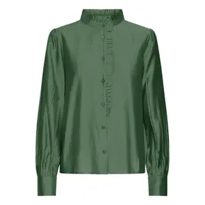 Damenbluse aus Viskose und Polyester Ichi Karlani image-0