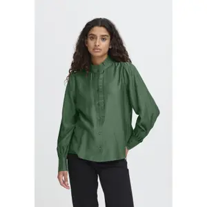 Damenbluse aus Viskose und Polyester Ichi Karlani image-2