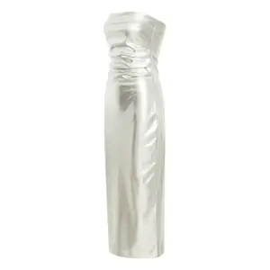 Langes Kleid, Damen Ichi Kate Metallic image-1