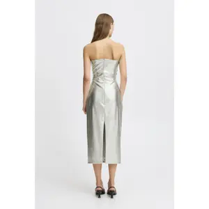 Langes Kleid, Damen Ichi Kate Metallic image-5