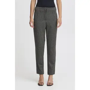 Spodnie damskie Ichi Kate Houndstooth PA3 image-1