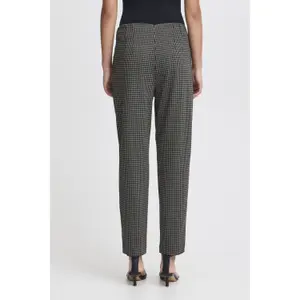 Spodnie damskie Ichi Kate Houndstooth PA3 image-4