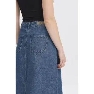 Jupe en jean femme Ichi Aveny SK2 image-6