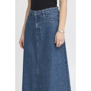 Jupe en jean femme Ichi Aveny SK2 image-5