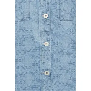 Chemise en jean femme Ichi Amilias image-3