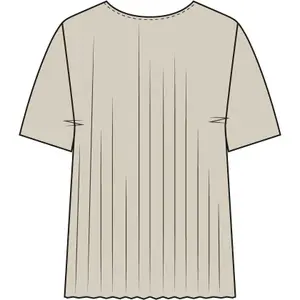 Pleated women's T-shirt Ichi Mikala image-0