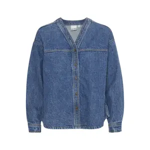 Women's denim jacket Ichi Aveny image-0