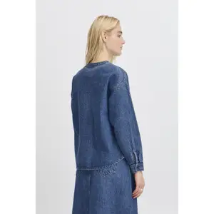 Women's denim jacket Ichi Aveny image-6