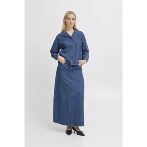 Women's denim jacket Ichi Aveny image-2