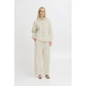 Pantalones de pana de pierna ancha para mujer Ichi Kate Corduroy image-2