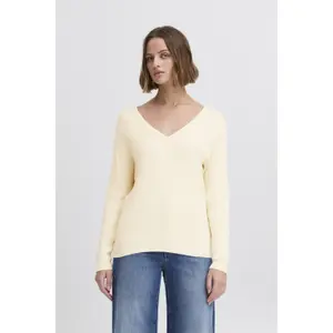 Women's long sleeve V-neck T-shirt Ichi Boston image-3