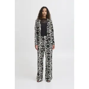 Spodnie damskie Ichi Kate Print Wide PA5 image-1