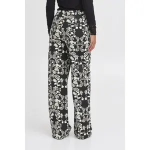 Spodnie damskie Ichi Kate Print Wide PA5 image-4