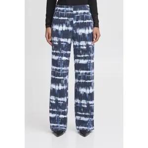 Spodnie damskie Ichi Kate Print Wide PA5 image-1