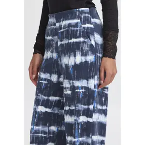 Spodnie damskie Ichi Kate Print Wide PA5 image-6