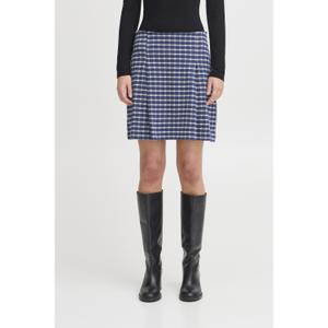 Mini jupe femme Ichi Kate Checlé image-1